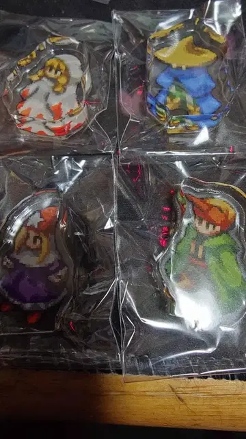 FFT 파이널 판타지 택틱스 아크릴 블록 4종 세트