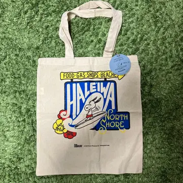 [ 미사용 새상품 ] 하와이 한정판 스누피 토트백