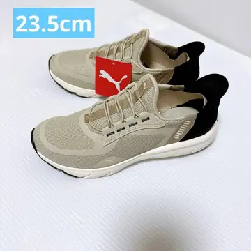 PUMA 플렉스 레이스 EASE 와이드 23.5cm 여성용 그레이 새상품