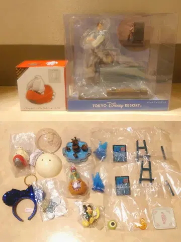 [미사용] 디즈니 리조트 피규어 베이맥스 토미카 외 세트