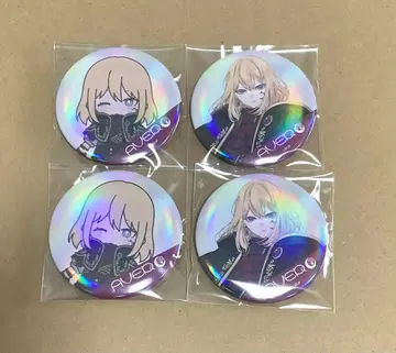 꿈의 결초 한국 콜라보 카페 한정판 AVER (아바) 캔뱃지 뱅드림!