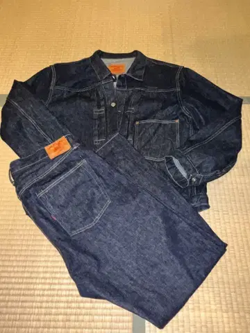 최종 가격!! tcb 데님 셋업 40's 대전 모델