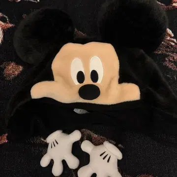 디즈니 미키 팬캡 미니 머리띠