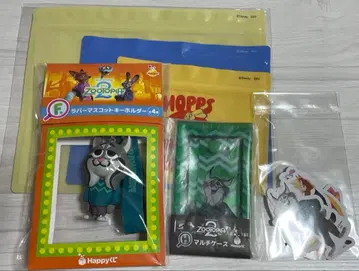 주토피아2 해피 복권 파우버트 러버 마스코트 멀티 케이스 씰