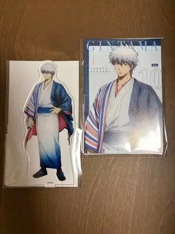 은혼 점페스 로손 아크릴 스탠드 사카타 긴토키와 엽서 세트