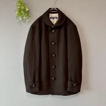 그린라벨 (M) 페미닌 캐주얼 따뜻한 충전솜 울 코트