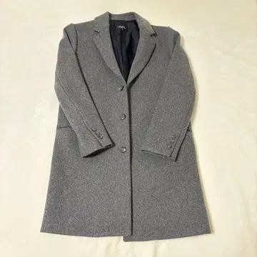 A.P.C. 그레이 체스터 코트 XS