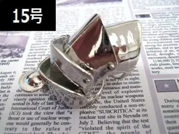 15호 실버 아머 반지