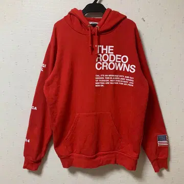 RODEO CROWNS SCRAP 후드티 (L) 로데오 크라운