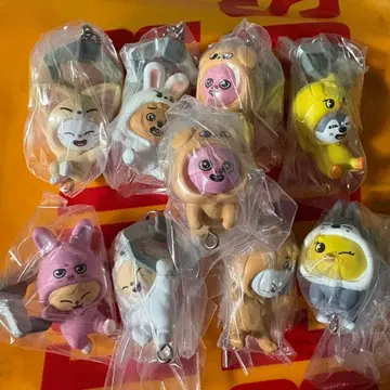 [ 9개 세트 ] 집게 마스코트 Straykids 스키즈