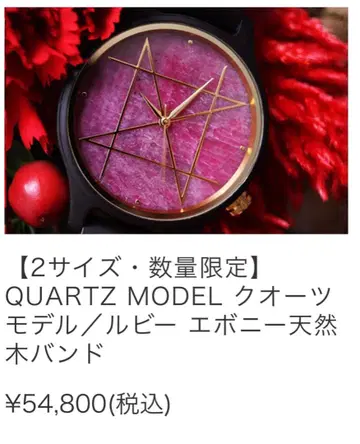 루비 손목시계 NOZ