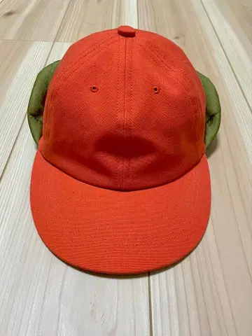 THE UNION 귀마개 캡 오렌지