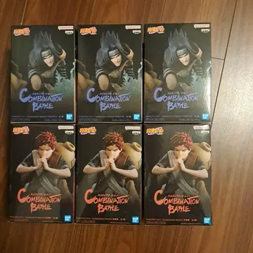 NARUTO 나루토 우치하 사스케 가아라 피규어 6체 세트