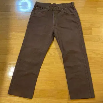 Lee 데님 팬츠 브라운