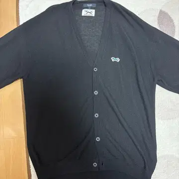 BEAMS the fox 블랙 가디건 L