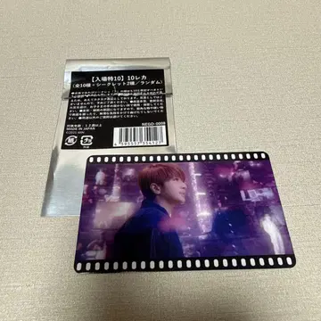 nissy 트레이딩 카드 영화 혜택