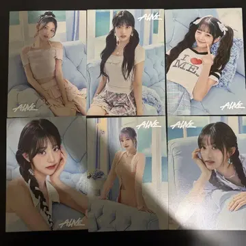 IVE 엽서 증정회 6장 세트