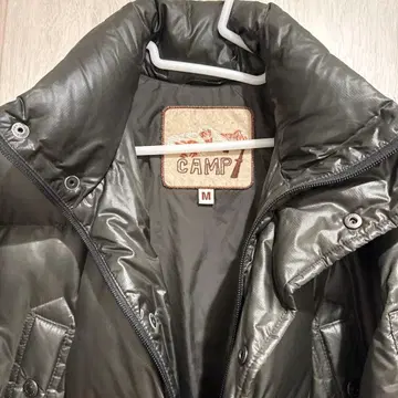 CAMP7 다운 자켓 M 사이즈 카키