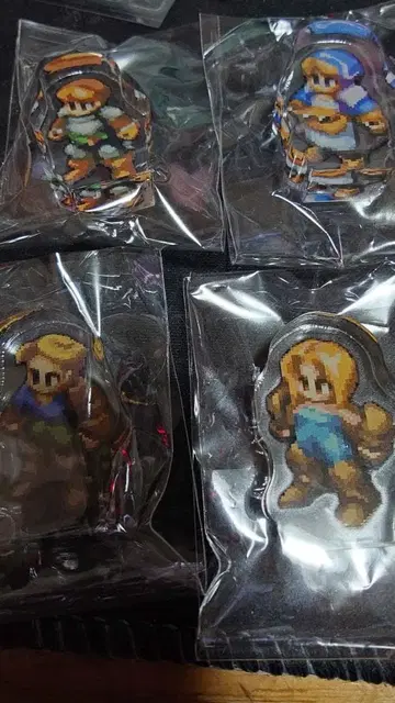 FFT 파이널 판타지 택틱스 아크릴 블록 4종 세트