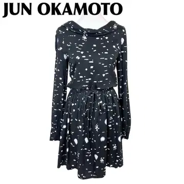 [ 새상품급 ] 준오카모토 무수한 라이트로 만들어진 별하늘 같은 원피스