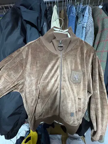 lotto 브라운 집업 점퍼 M