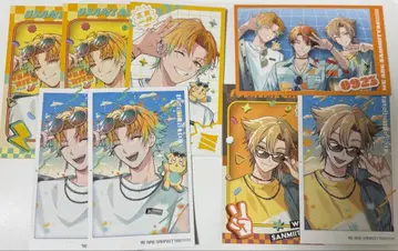 니지산지 삼미일체 우사미 리토 후시미 가쿠 폴라로이드 세트