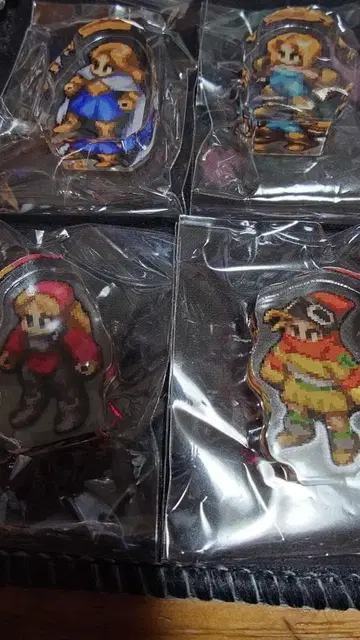 FFT 파이널 판타지 택틱스 아크릴 블록 4종 세트