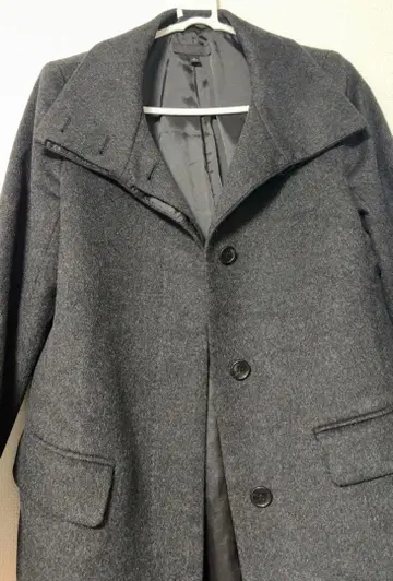 UNIQLO 울 캐시미어 체스터 코트 M 블랙 새상품급