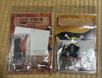 원피스 해적기 아크릴 스탠드 로 & 베포 루피&조로&상디