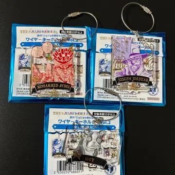 죠죠 월드 와이어 키링 Vol.2 죠셉 아브드르 이기