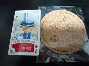 명탐정 코난 괴도 키드 찻집 포와로 코스터 카드놀이 카드