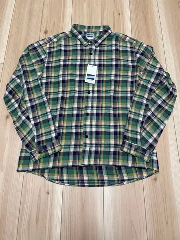 SIMPLEBUT 체크 무늬 긴팔 셔츠 THEUNION MOTIVE