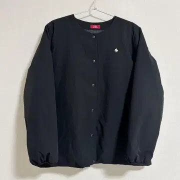 POLO 패딩 자켓 블루종 버튼 포함 블랙