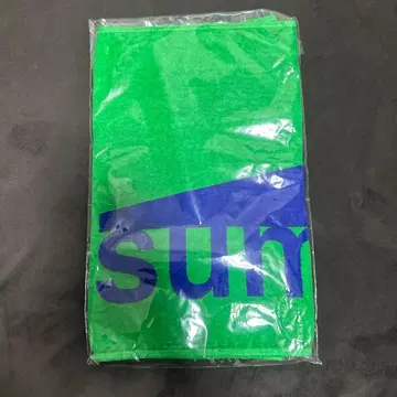 sumika 로고 타월 녹색 x 파랑 그린