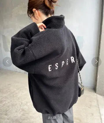 [ 미사용 ] Spick & Span 보아 하프 지퍼 풀오버