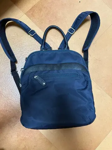 ZA ZA 네이비 블루 백팩