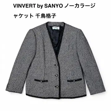 VINVERT by SANYO 노카라 자켓 하운드투스