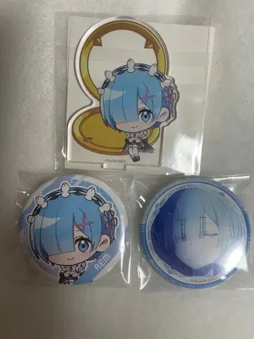 리제로 토지코레 백면상 캔뱃지 렘