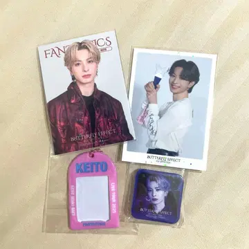 기무라 케이토 포토 카드 미니 카드 케이스 캔뱃지