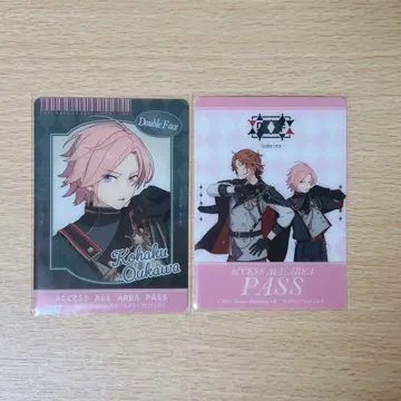 앙스타 스타라이 로손 복권 클리어 포토 카드 더블 페 오우카와 코하쿠