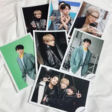 SUPER EIGHT 요코야마 유 공식 사진 7장 세트