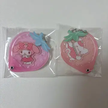 산리오 시크릿 커스텀 아크릴 참 아크릴 키링 마루마루 마이멜로디