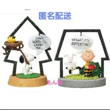 스누피 프레임 아트 컬렉션 WOOD HOUSE 1