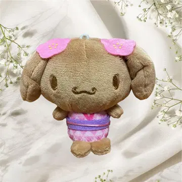 산리오 시나몬 시나모롤 모카 봉제 인형 마스코트 키링