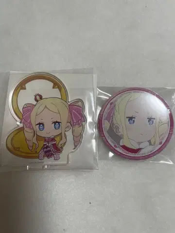 리제로 토지코레 백면상 캔뱃지 베아트리스