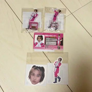 발리 레인저 사나다 마사히로 포토 카드 스티커 미니 아크릴 스탠드 세트