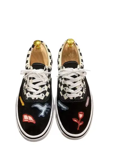 VANS SKATISTAN 스니커즈 블랙/화이트