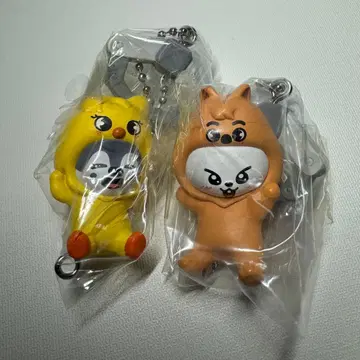 StrayKids SKZOO 츠만데츠나게테 가챠 울프 리 비트