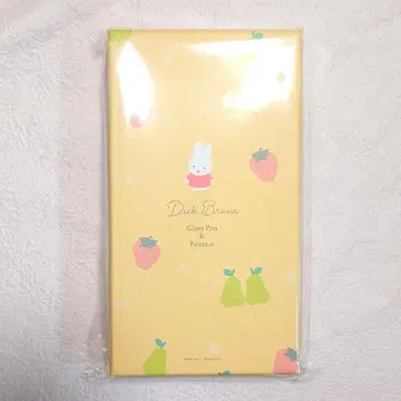우체국 한정판 미피 유리 펜 유리펜 펜 받침 박스 세트