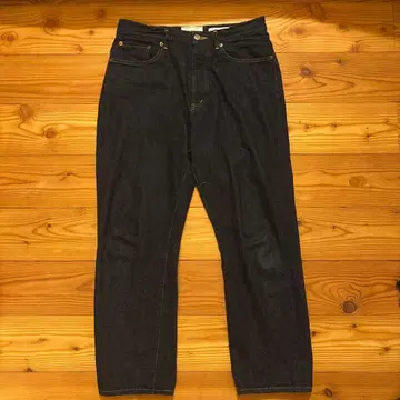 YAECA 인디고 와이드 테이퍼드 데님 31